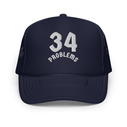 34 PROBLEMS trucker hat