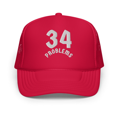 34 PROBLEMS trucker hat