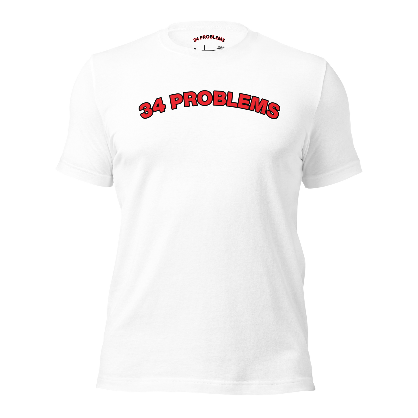 34 PROBLEMS Unisex t-shirt