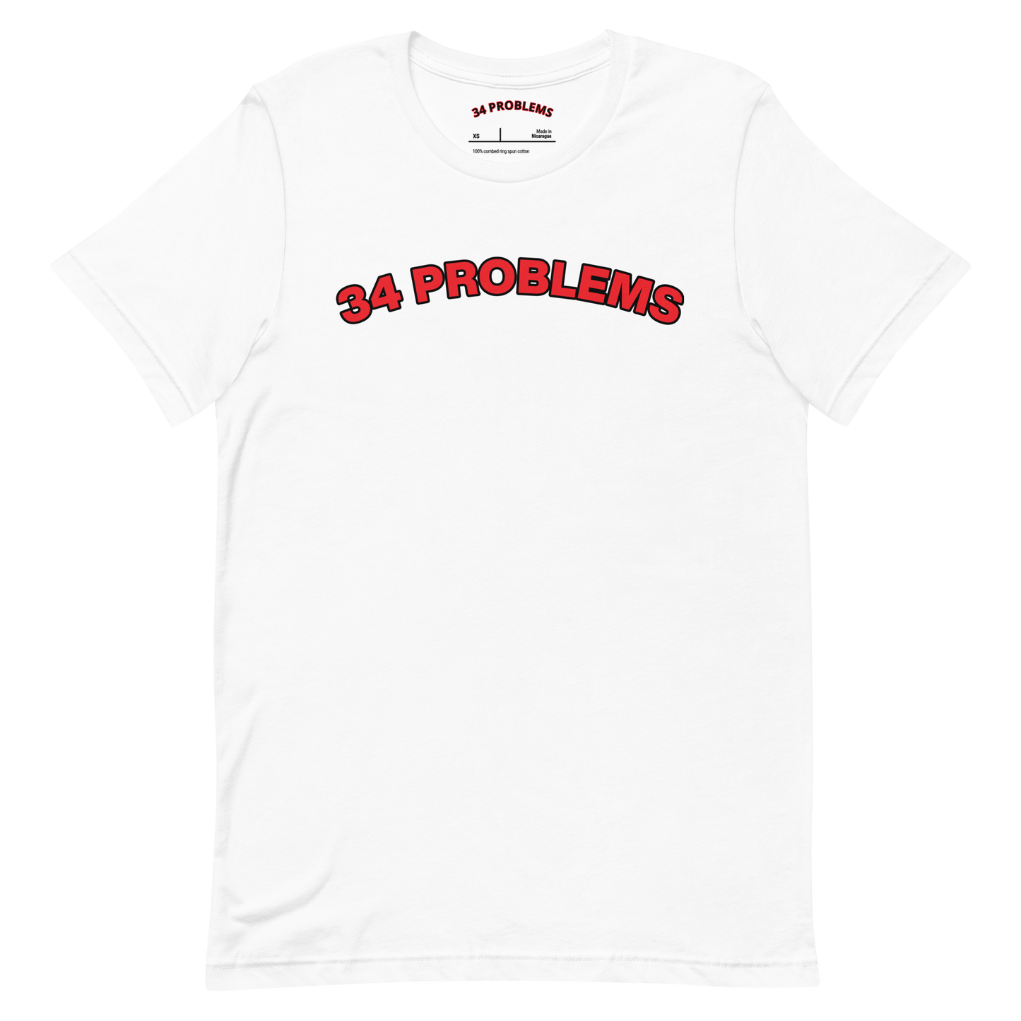 34 PROBLEMS Unisex t-shirt