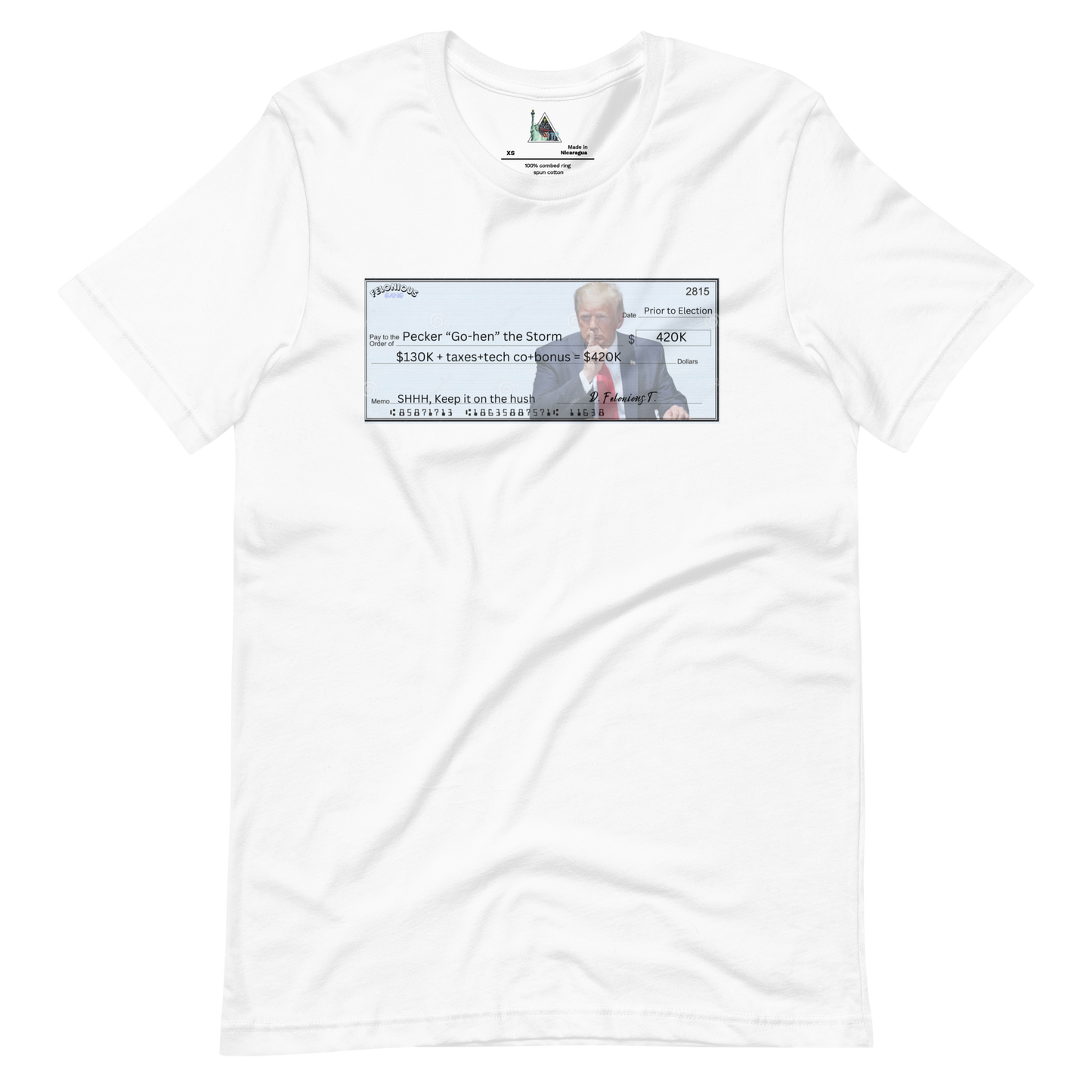 HUSH MONEY  t-shirt